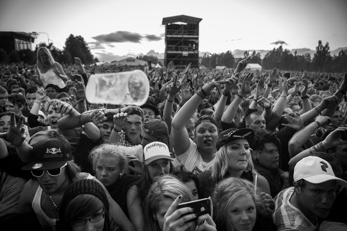 2012-06-30 - Skrillex från Peace & Love, Borlänge
