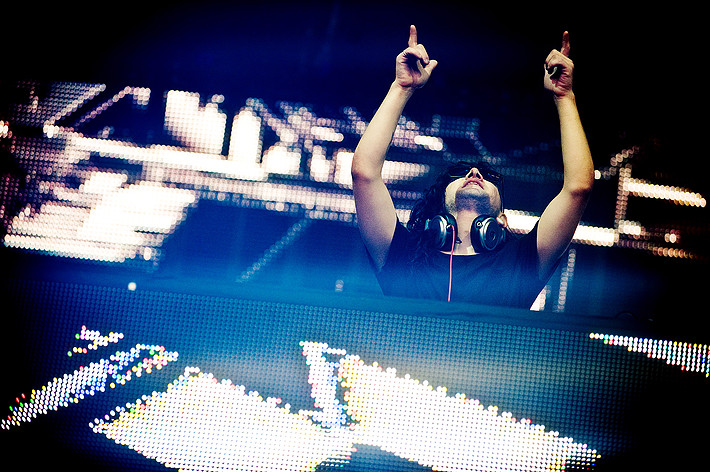 2012-06-30 - Skrillex från Peace & Love, Borlänge