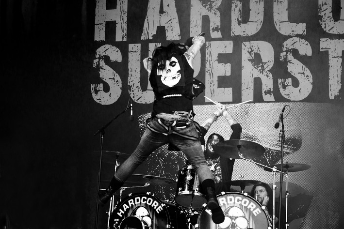 2012-06-30 - Hardcore Superstar från Peace & Love, Borlänge