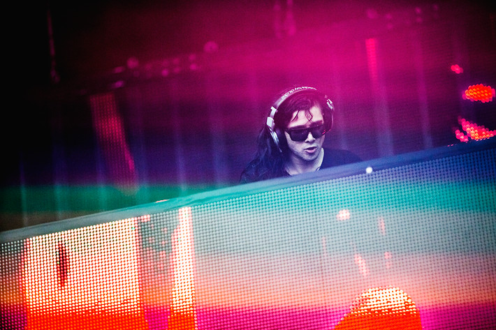 2012-06-30 - Skrillex från Peace & Love, Borlänge
