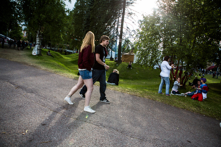 2012-06-30 - Områdesbilder från Peace & Love, Borlänge