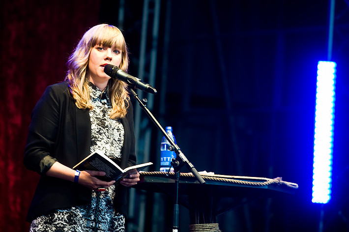 2012-06-30 - Jenny Wrangborg, poesi från Peace & Love, Borlänge
