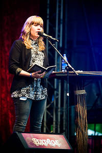 2012-06-30 - Jenny Wrangborg, poesi från Peace & Love, Borlänge