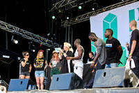 2012-07-05 - P3 Sommarsession med Alina Devecerski och Panetoz från Putte i Parken, Karlstad