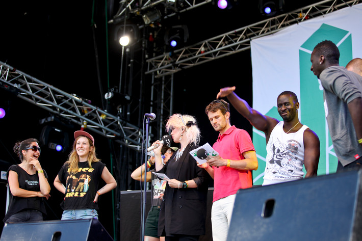 2012-07-05 - P3 Sommarsession med Alina Devecerski och Panetoz från Putte i Parken, Karlstad