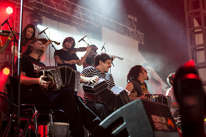2012-07-05 - Orquesta Típica Fernández Fierro från Roskildefestivalen, Roskilde