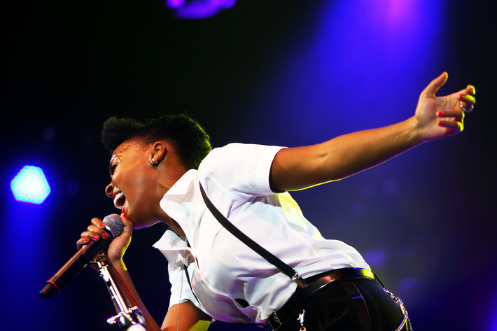 2012-07-05 - Janelle Monae från Roskildefestivalen, Roskilde
