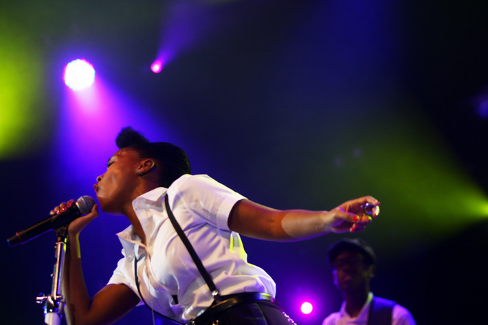 2012-07-05 - Janelle Monae från Roskildefestivalen, Roskilde