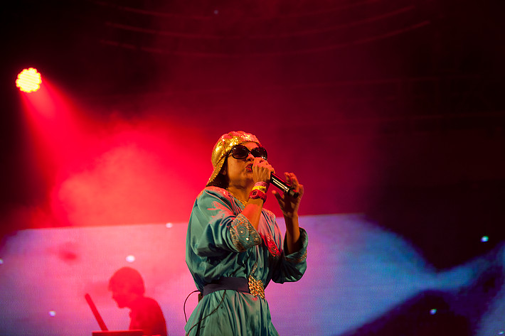 2012-07-06 - Bomba Estéreo från Roskildefestivalen, Roskilde
