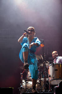 2012-07-06 - Bomba Estéreo från Roskildefestivalen, Roskilde