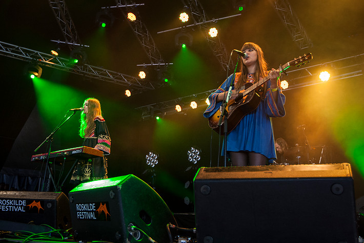 2012-07-07 - First Aid Kit från Roskildefestivalen, Roskilde