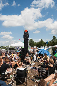 2012-07-08 - Områdesbilder från Roskildefestivalen, Roskilde