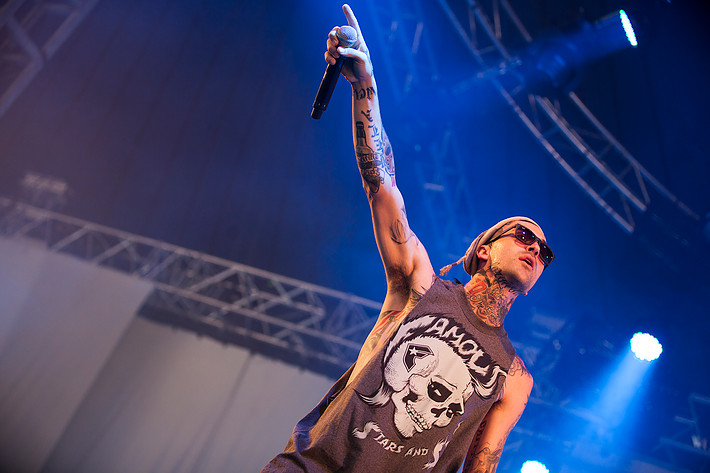 2012-07-08 - Yelawolf från Roskildefestivalen, Roskilde