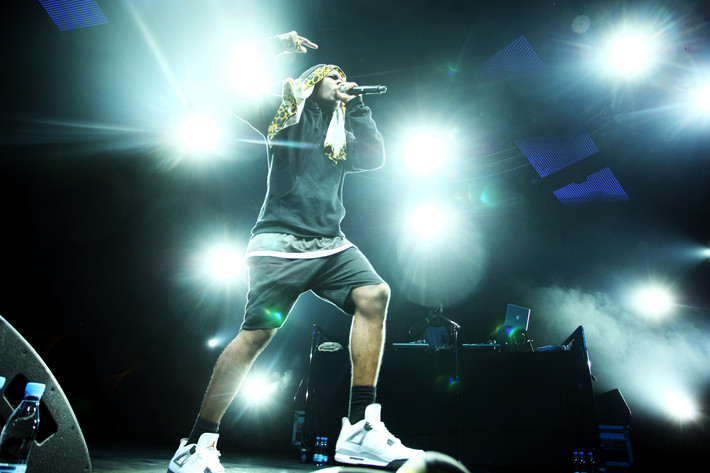 2012-07-05 - A$AP Rocky från Roskildefestivalen, Roskilde