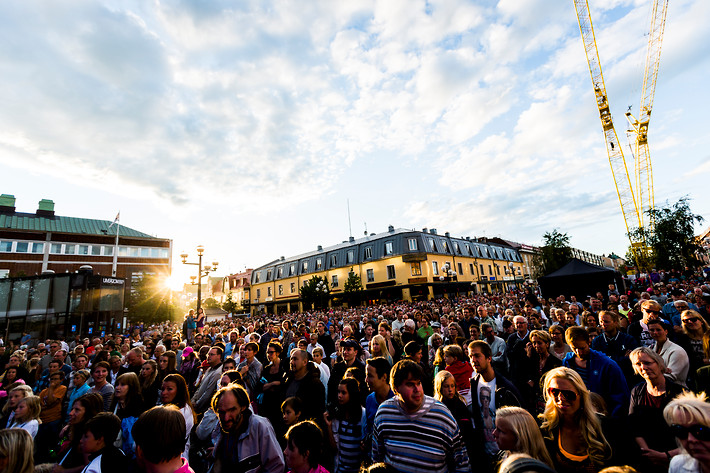 2012-07-18 - Lisa Miskovsky från Rådhustorget, Umeå