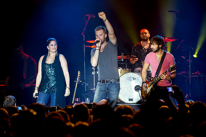 2012-07-24 - Lady Antebellum från Trädgår'n, Göteborg