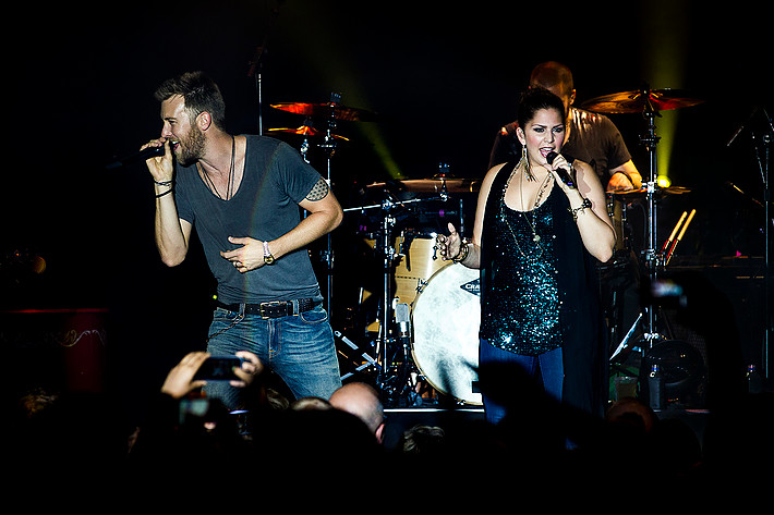 2012-07-24 - Lady Antebellum från Trädgår'n, Göteborg