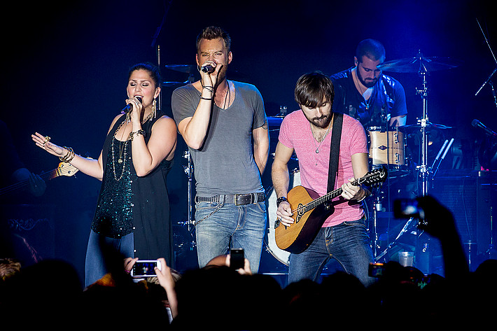 2012-07-24 - Lady Antebellum från Trädgår'n, Göteborg