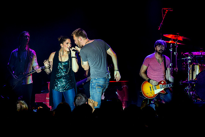 2012-07-24 - Lady Antebellum från Trädgår'n, Göteborg