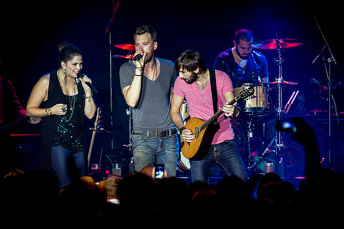 2012-07-24 - Lady Antebellum från Trädgår'n, Göteborg