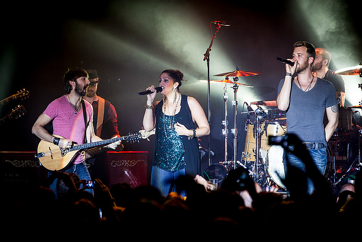 2012-07-24 - Lady Antebellum från Trädgår'n, Göteborg