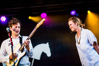 2012-07-18 - Two White Horses från Rådhustorget, Umeå