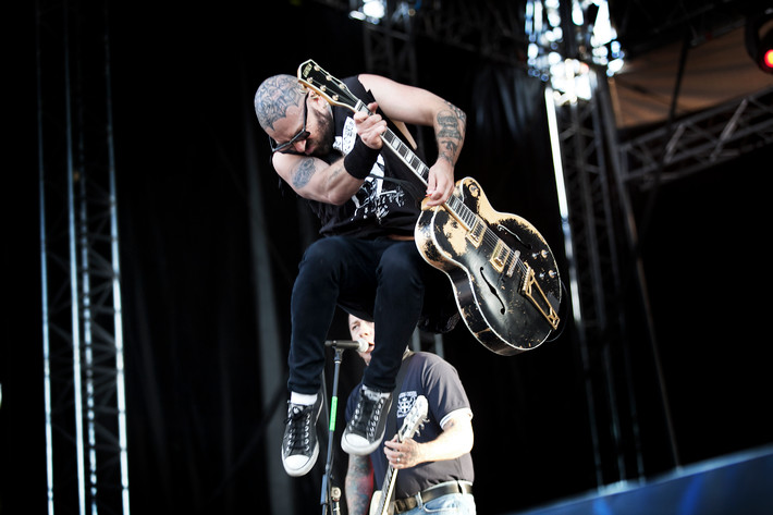 2012-07-26 - Rancid från West Coast Riot, Göteborg