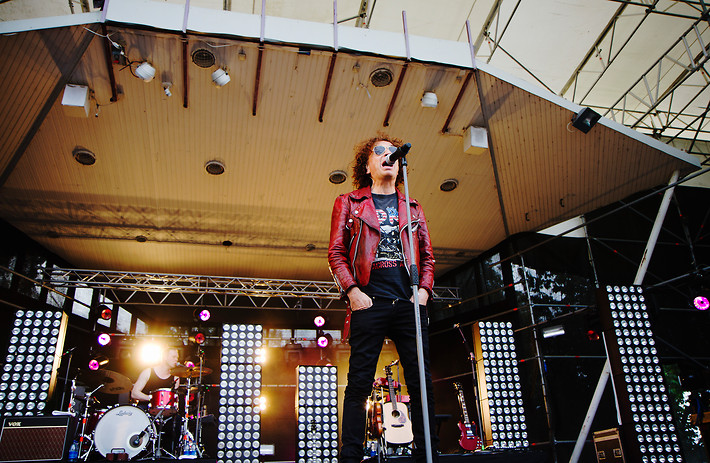 2012-07-27 - Magnus Uggla från Storsjöyran, Östersund