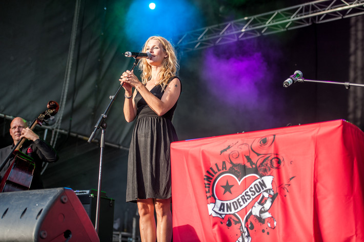 2012-08-04 - Pernilla Andersson från Stortorget, Växjö