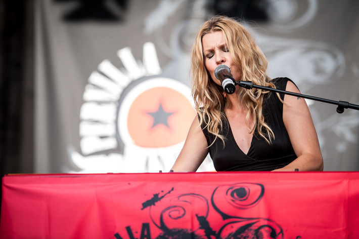 2012-08-04 - Pernilla Andersson från Stortorget, Växjö