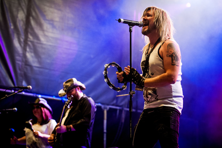 2012-08-04 - The Killbilly 5′ers från Stortorget, Växjö