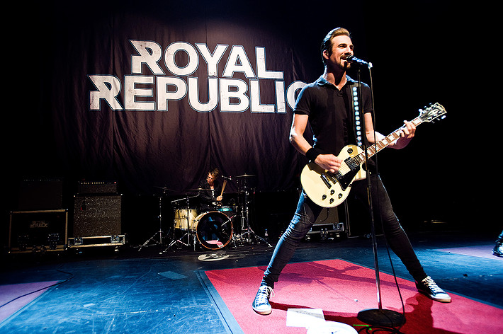 2012-08-07 - Royal Republic från Cirkus, Stockholm