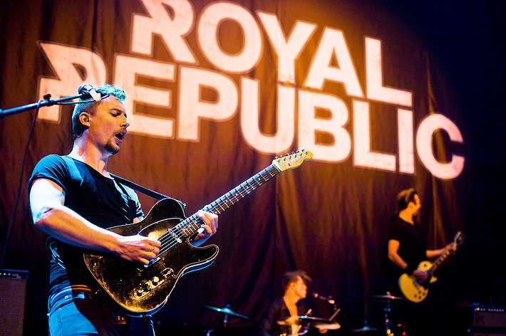 2012-08-07 - Royal Republic från Cirkus, Stockholm