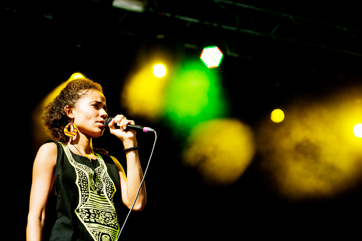2012-08-09 - Nneka från Way Out West, Göteborg