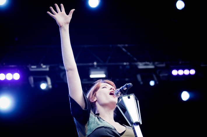 2012-08-09 - Florence + The Machine från Way Out West, Göteborg