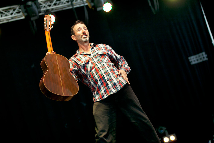 2012-08-11 - Jonathan Richman från Way Out West, Göteborg