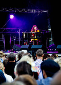 2012-08-15 - Marit Bergman från Göteborgs Kulturkalas, Göteborg
