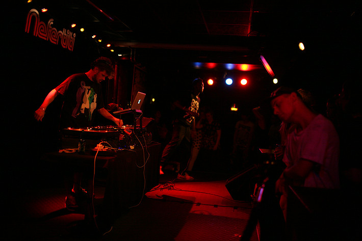 2012-08-08 - Loefah & MC Chunky från Way Out West, Göteborg