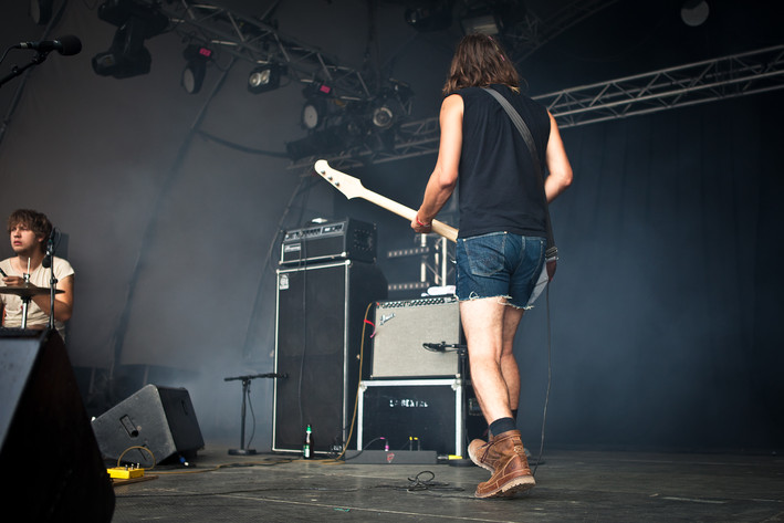 2012-08-20 - Jeff The Brotherhood från Malmöfestivalen, Malmö