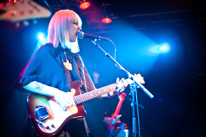 2012-08-31 - Dum Dum Girls från Brooklyn Sweden, Malmö