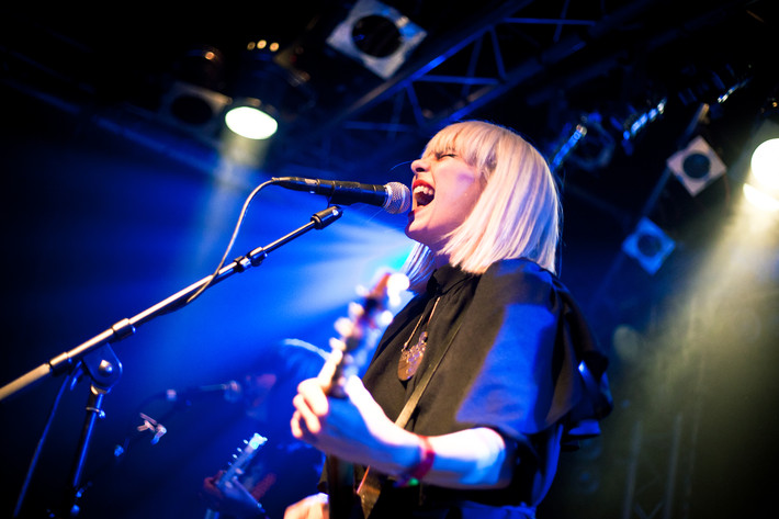 2012-08-31 - Dum Dum Girls från Brooklyn Sweden, Malmö