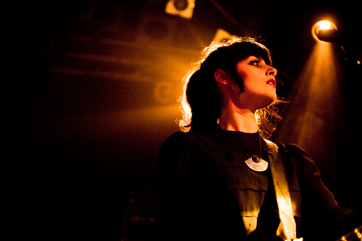 2012-08-31 - Dum Dum Girls från Brooklyn Sweden, Malmö
