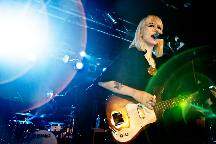 2012-09-01 - Dum Dum Girls från Brooklyn Sweden, Stockholm