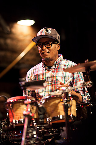 2012-10-23 - Chris Dave & The Drumhedz från Fasching, Stockholm