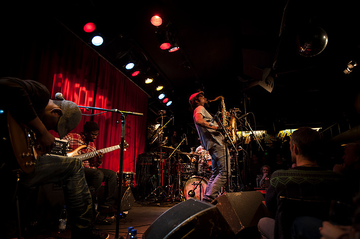 2012-10-23 - Chris Dave & The Drumhedz från Fasching, Stockholm