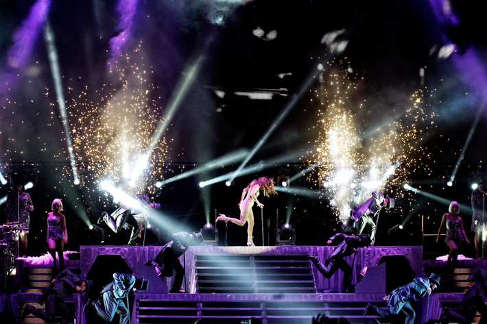 2012-11-05 - Jennifer Lopez från Globen, Stockholm