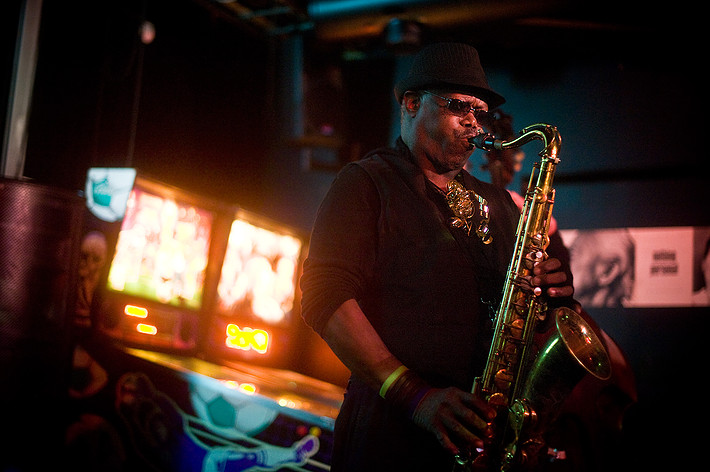 2012-11-14 - Joe McPhee från Debaser Strand, Stockholm