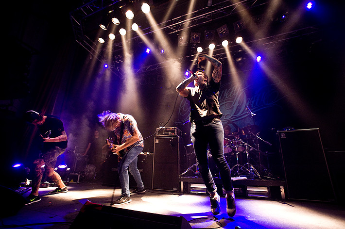 2012-11-21 - Parkway Drive från Debaser Medis, Stockholm