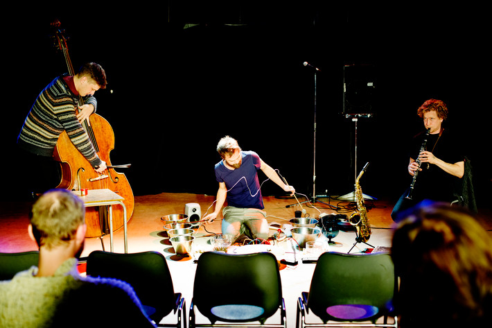 2012-12-02 - Ville Bromander, Johan Arrias & Henrik Olsson från Fylkingen, Stockholm