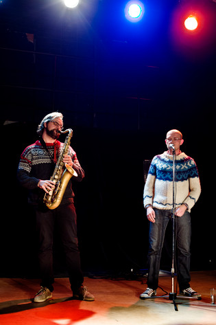 2012-12-02 - Andreas Backer & Inge W Breistein från Fylkingen, Stockholm
